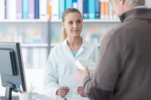 Customer At The Pharmacy